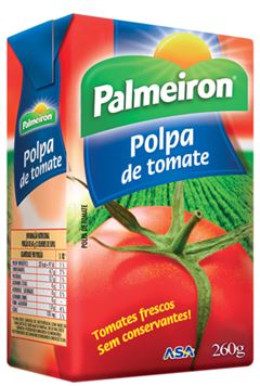 POLPA DE TOMATE PALMEIRON TETRA PAK 24x260g