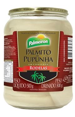 PALMITO DE PUPUNHA - RODELAS POTE 15X300g