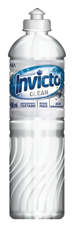 DETERGENTE LÍQUIDO INVICTO CLEAN 24x500ml