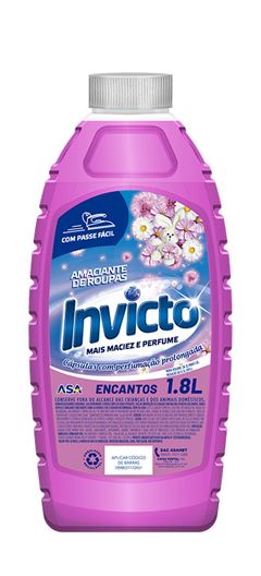 AMACIANTE INVICTO ENCANTOS 6 X 1,8L